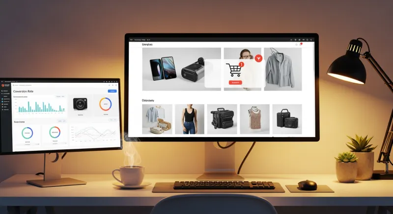 E-commerce website optimization case study — 3x conversion rate increase through speed boost and UX overhaul